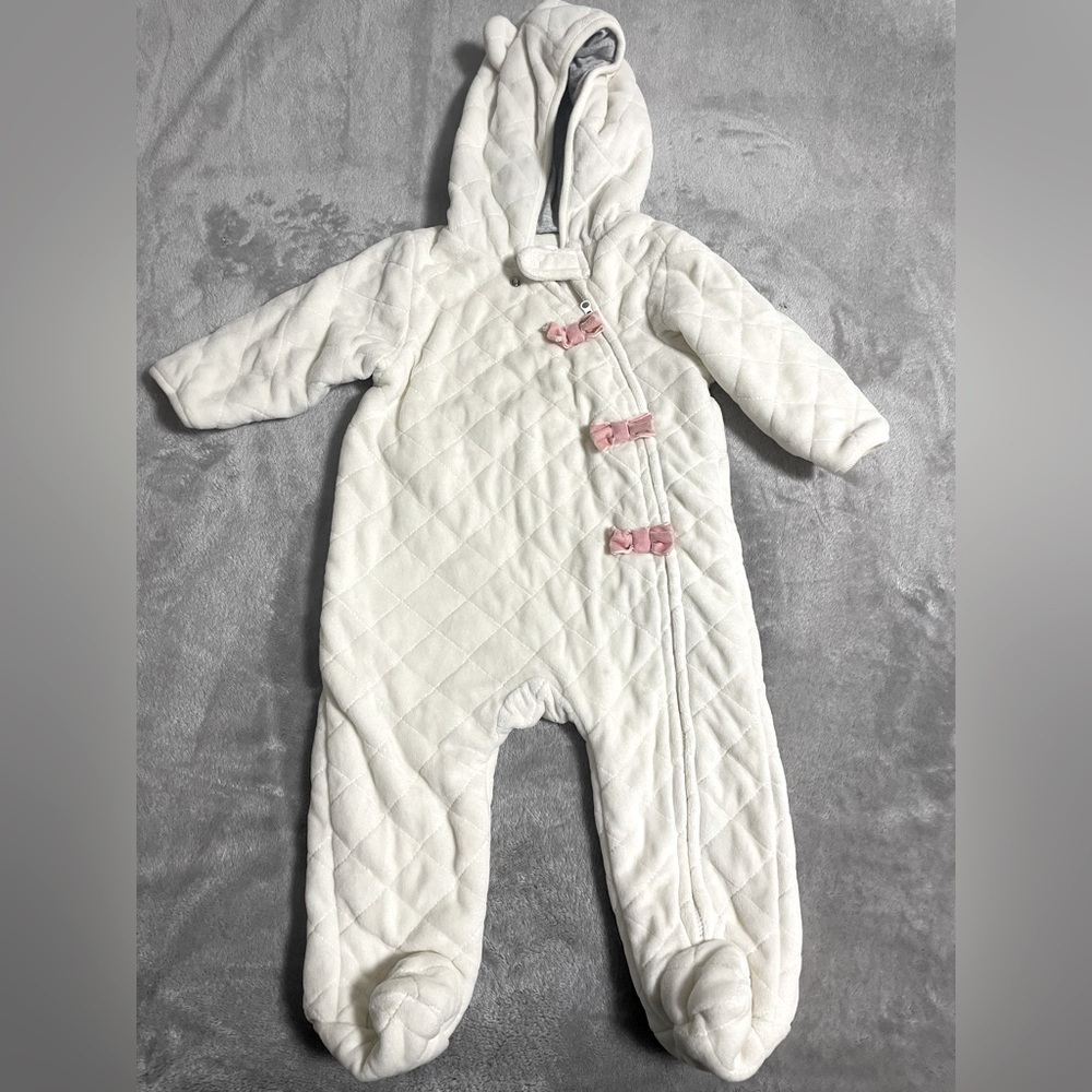 Baby girls winter coat overall size 6-9m
